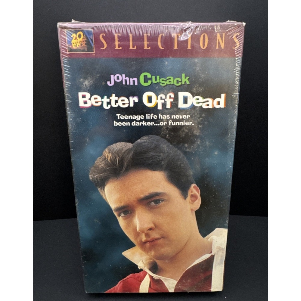 Better Off Dead VHS Tape Sealed 1997 John Cusack Fox Hi-Fi Stereo NEW SEALED